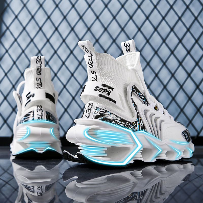 Giày Air Force Thời Trang Châu Âu Cá Tính Cho Nam 1 Giày Thể Thao Cổ Cao Khối Lượng Nhẹ Thoáng Khí Thời Trang Cho Nam