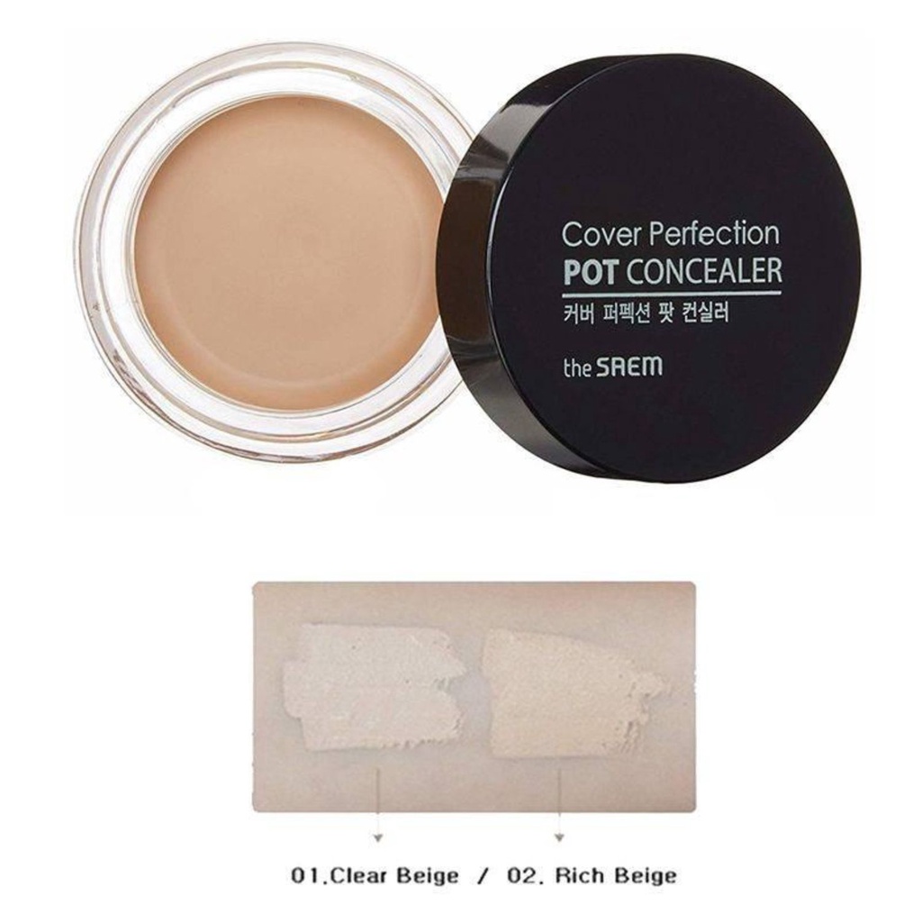 Che khuyết điểm the SAEM Cover Perfection Pot Concealer
