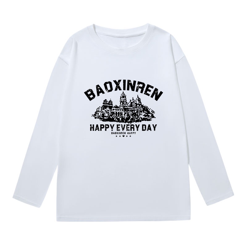 NRVP Áo Thun Nữ Dài Tay Thời Trang Hàn Quốc 2023