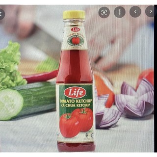 TƯƠNG ỚT/ TƯƠNG CÀ LIFE [Malaysia] [Chai TT 340g/330g] (halal)