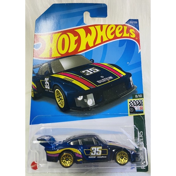 Hotwheels Xe mô hình Porsche 935 đen