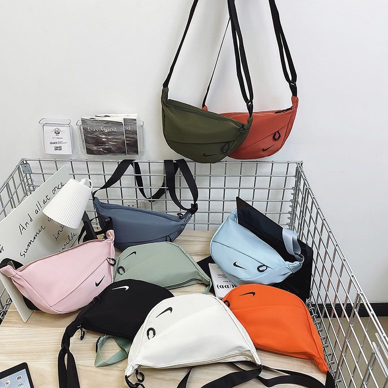 Túi Đeo Chéo Vai Bằng Vải Thời Trang Sành Điệu Cho Nam Và Nữ