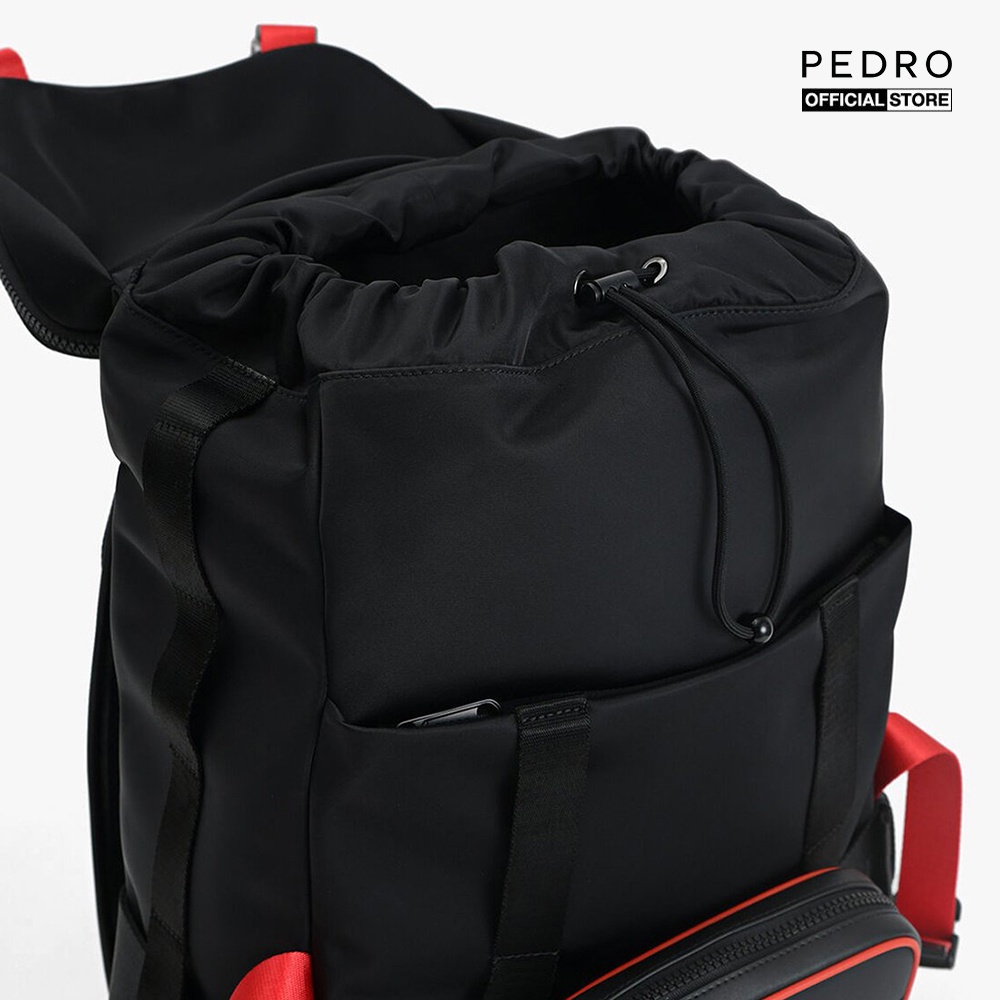 PEDRO - Balo nam chữ nhật Nylon PM2-25210181-79 Black