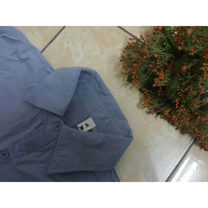 ĐẦM SƠ MI JEANS XẺ TÀ