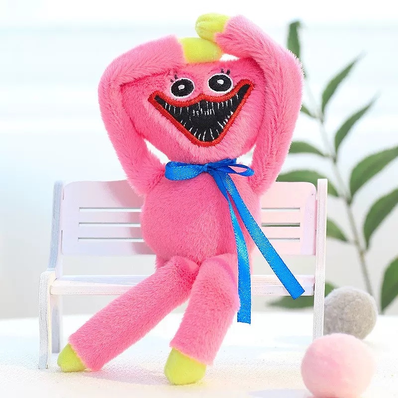 Búp Bê Nhồi Bông Hình Quái Vật Xúc Xích Màu Xanh Dương / Đỏ Trong Trò Chơi Thời Gian Của Bobby
