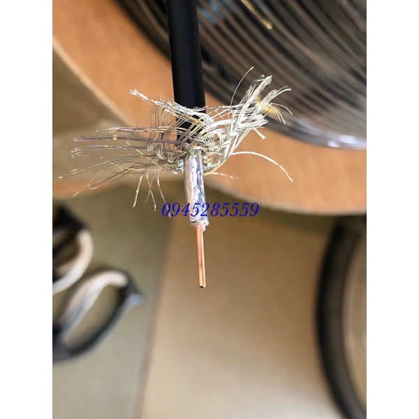 Dây RG58 a/u lõi mềm 50ohm,RF200