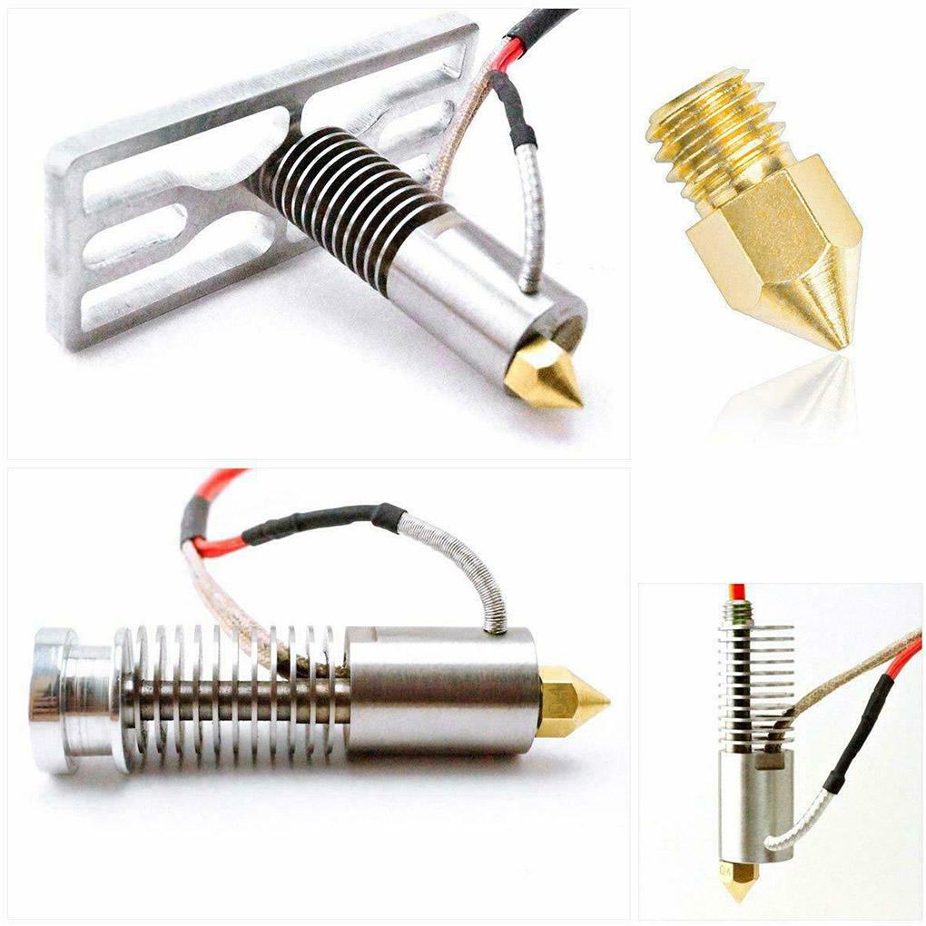 Bộ 22 Vòi Phun Bằng Đồng EZT3D Mk8 Cho Máy In 3D Creality CR10 CR10S