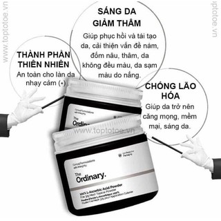 Bột vitamin C The Ordinary 100% L-Ascorbic Acid Powder