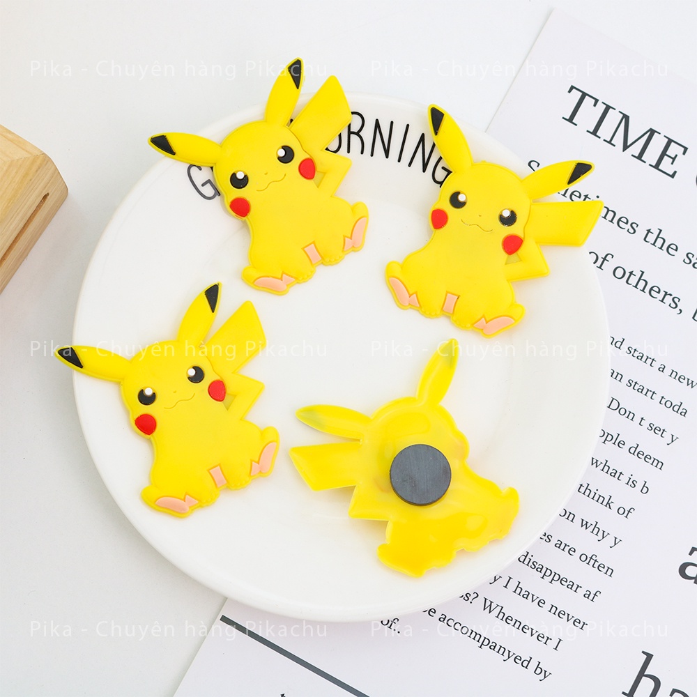 Nam châm trang trí tủ lạnh, cố định giấy note,... hình PIKACHU dễ thương cute PK0046 TooYoo