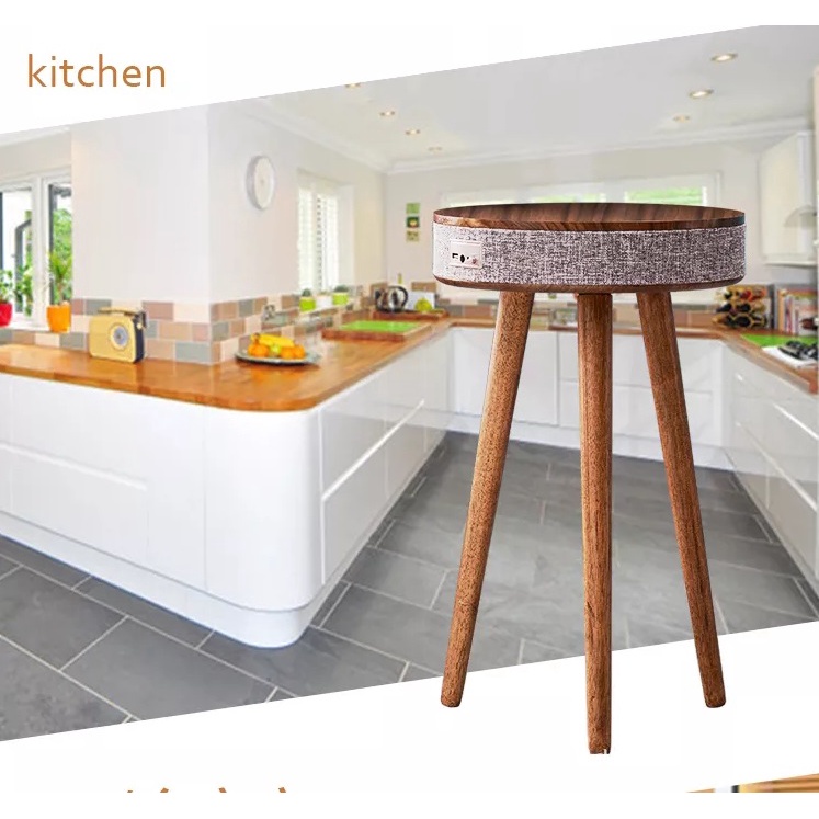 Loa bàn di động GT AI8A Bluetooth 5.0 sạc không dây QI 10W