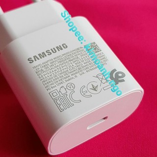 Củ Sạc Nhanh 25W Samsung Note10, Note10+, Note10 Lite, Note20, Note20 Ultra, Note20 Ultra 5G... Mới 100%