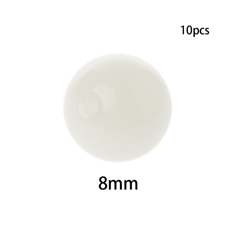 Bộ 10 Hạt Dạ Quang Tròn Dùng Làm Trang Sức Thủ Công DIY