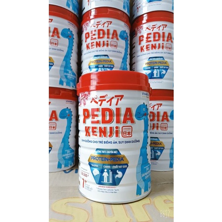Sữa bột Vinamilk Pedia kenji Số 1+ (Cho bé từ 1-2 tuổi) dinh dưỡng cho trẻ biếng ăn, suy dinh dưỡng số (Kèm Quà)