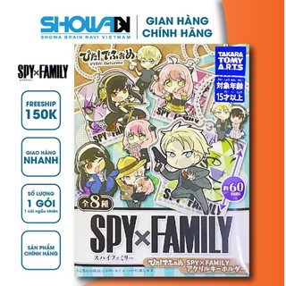 Móc chìa khóa Acrylic Spy x Family Pita! Deforme Vol.1, Takaratomy, SL 1 cái
