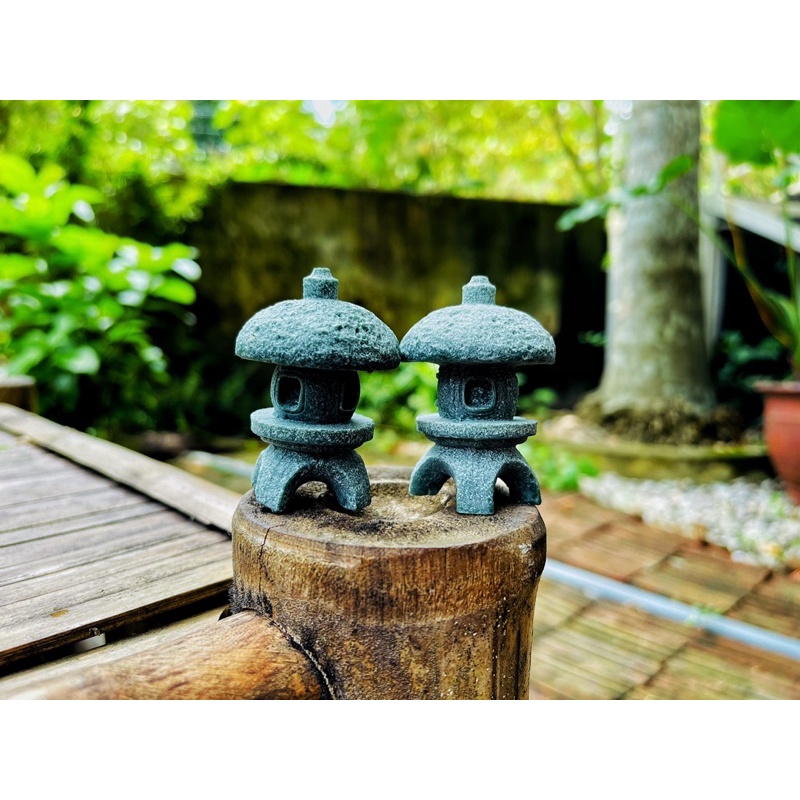 1 Cặp Đèn Đá Mini - Đá Sa Thạch