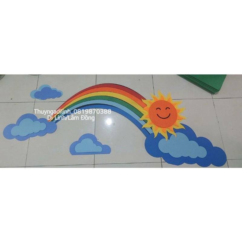 Cầu vồng khách đặt
