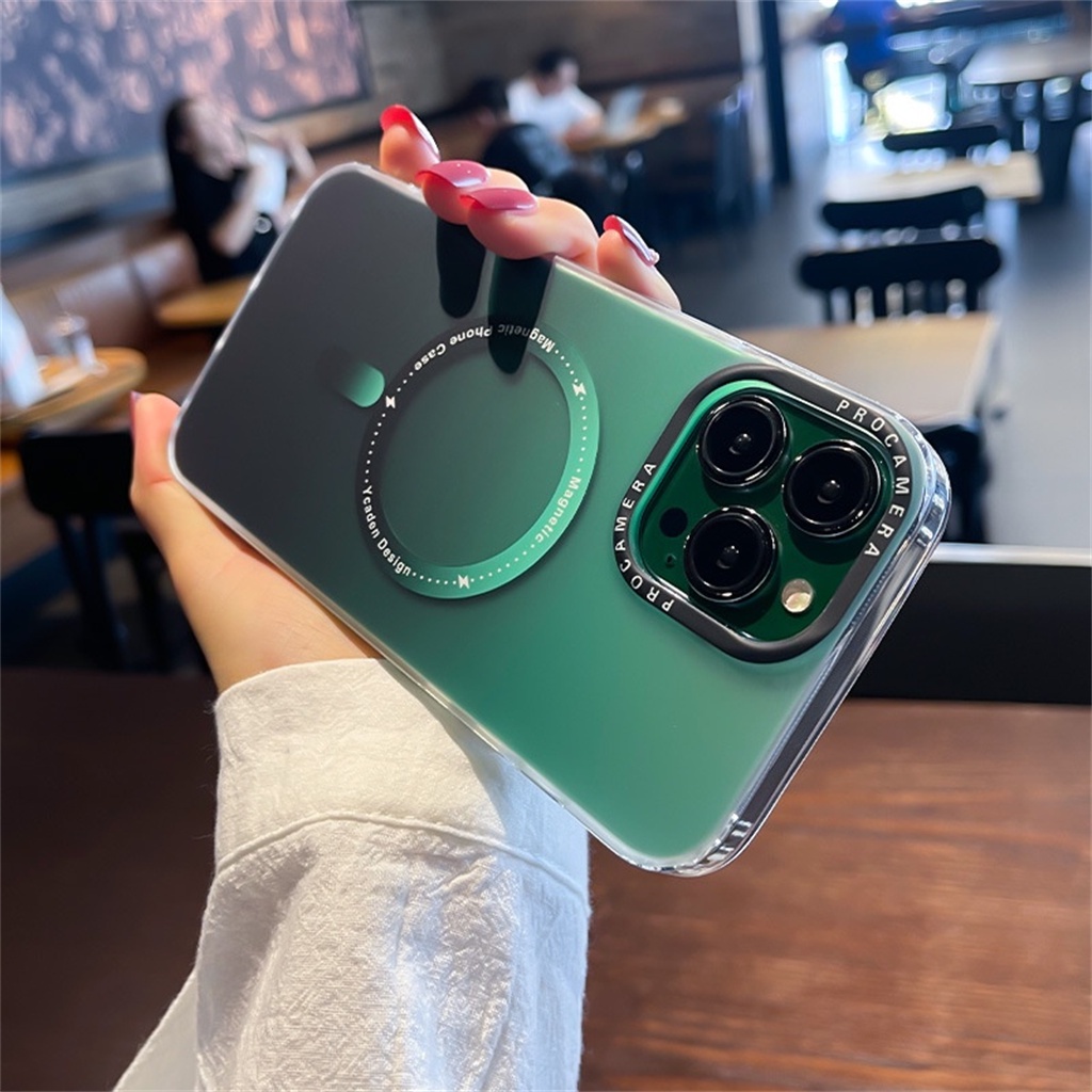 Sang Trọng Ốp lưng iPhone 14 13 12 11 Pro max 14plus case ốp lưng Điện Thoại iphone 14 13 12 11 promax Chống Sốc Từ Tính Không Dây Cho ip 14 13 case Purple 11 12 pro max