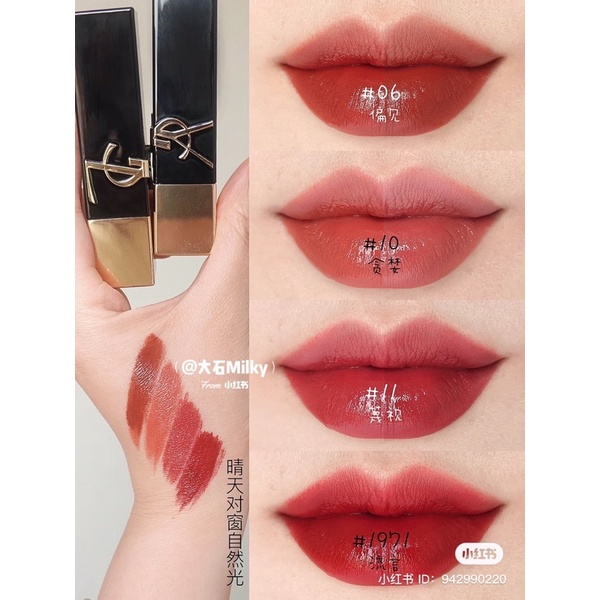 Son YSL Rouge Couture The Bold 06. 10. 13, 14 .1971. 11. 08. 1968