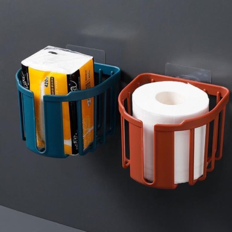 [Việt Nhật]Giỏ đựng giấy vệ sinh, giấy ăn dán tường cường lực tiện lơi, dụng cụ phòng tắm phòng vệ sinh