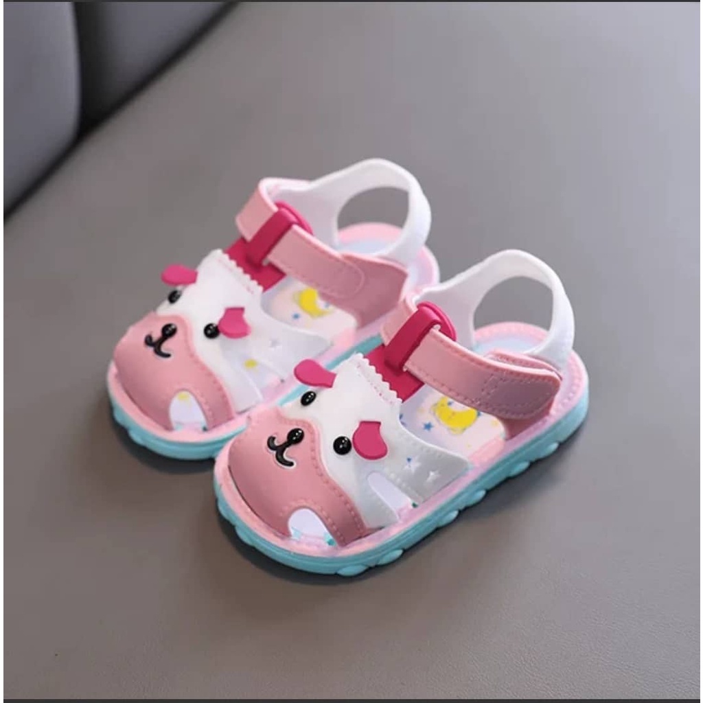 Dép quay hậu cho bé sandal cho bé xăng dan cho bé trai bé gái chống trơn trượt