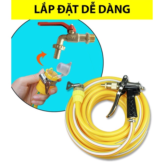 Vòi xịt tăng áp rửa xe, tưới cây, dọn dẹp nhà cửa đầy đủ công năng cho gia đình bạn - Vòi tưới cây áp lực cao