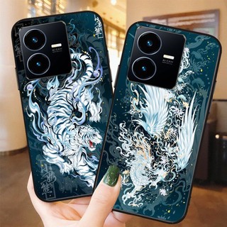 Ốp lưng điện thoại vivo y22s hổ , rồng , phượng hoàng ốp lưng giá rẻ