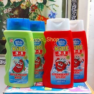 Sữa tắm trẻ em white rain kids 3in1 - 354ml