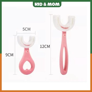 Bàn chải chữ U, bàn chải silicol chữ U cho bé