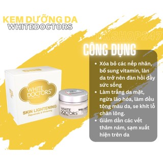 Kem Trắng Da Mặt Chống Lão Hóa White Doctors Skin Lightening [CHÍNH HÃNG]