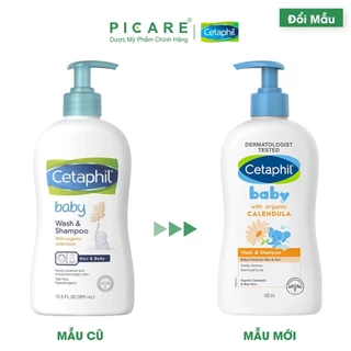 Sữa tắm gội Cetaphil 2in1 hoa cúc