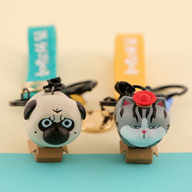 Móc Khoá Chó Mèo Hoàng Thượng