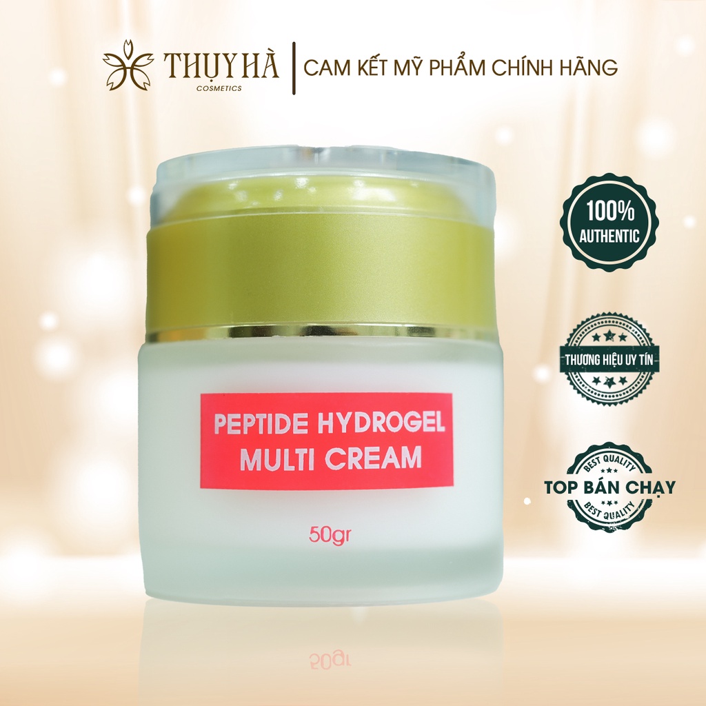 Kem Dưỡng Đa Chức Năng Ahohaw Màu Đỏ Peptide Hydrogel Multi Cream AHOHAW