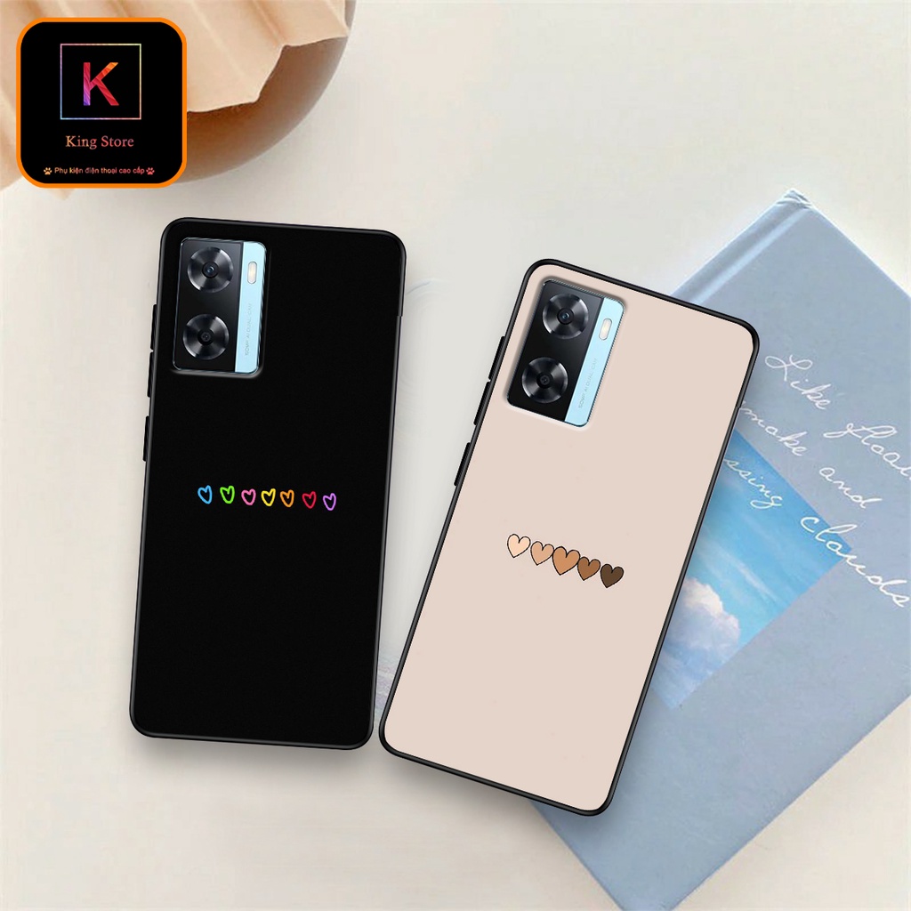 Ốp lưng Oppo A77 - Oppo A77 5G - Ốp in hình MyHeart đáng yêu - Chất liệu TPU siêu bền