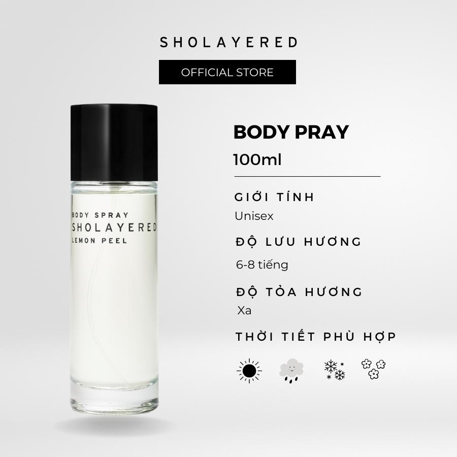 Nước hoa nam nữ unisex EDT Sholayered Chính hãng Nhật Bản 100ml