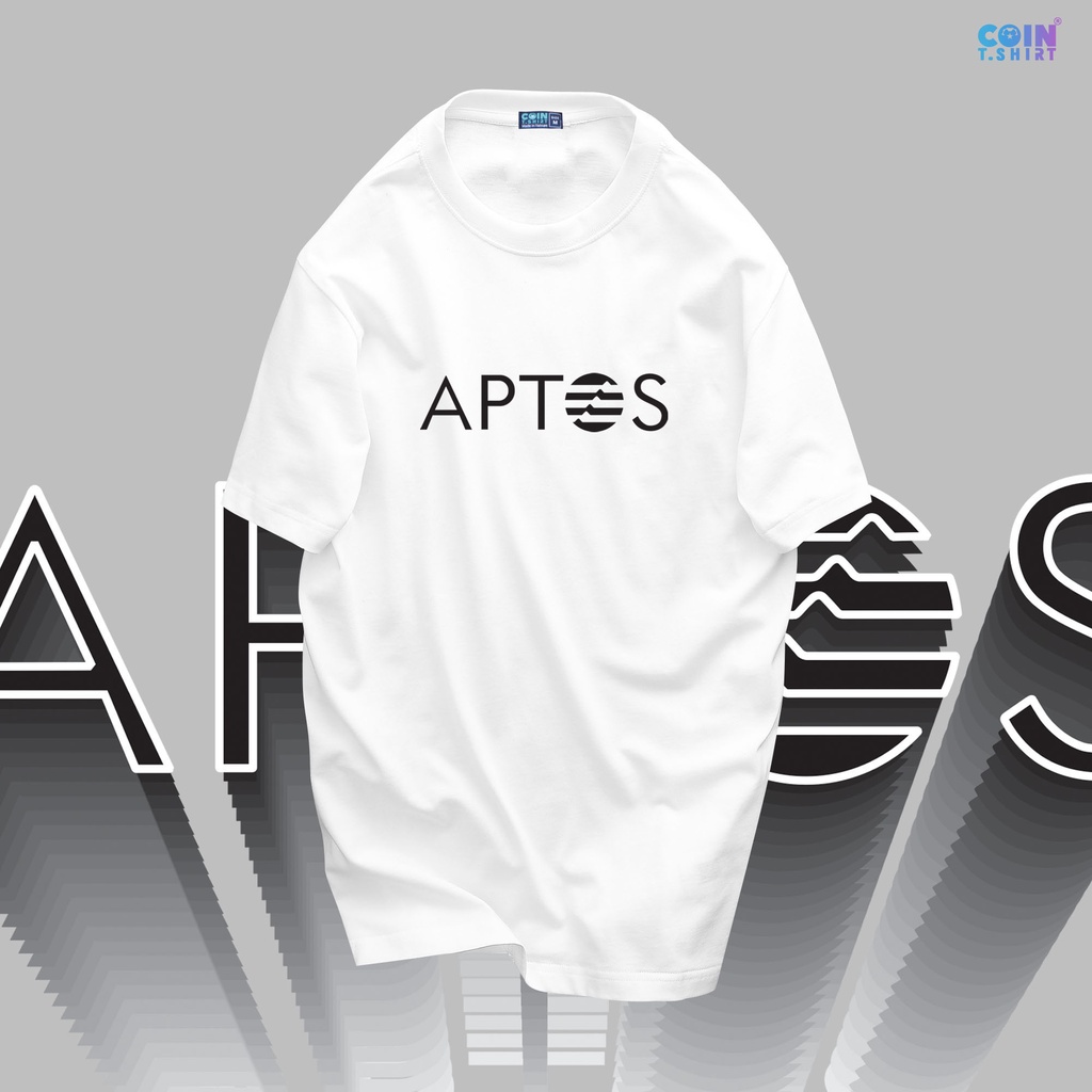 Áo thun cao cấp APTOS APT, Binance, Bitcoin