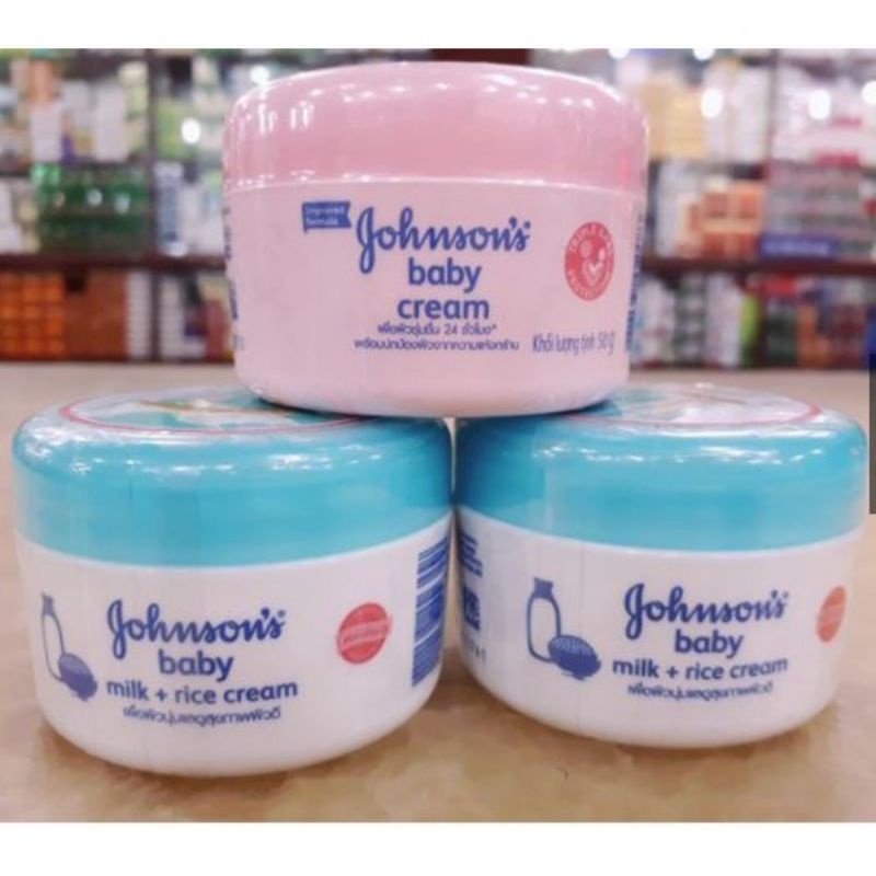 Kem dưỡng da Johnson baby 50g