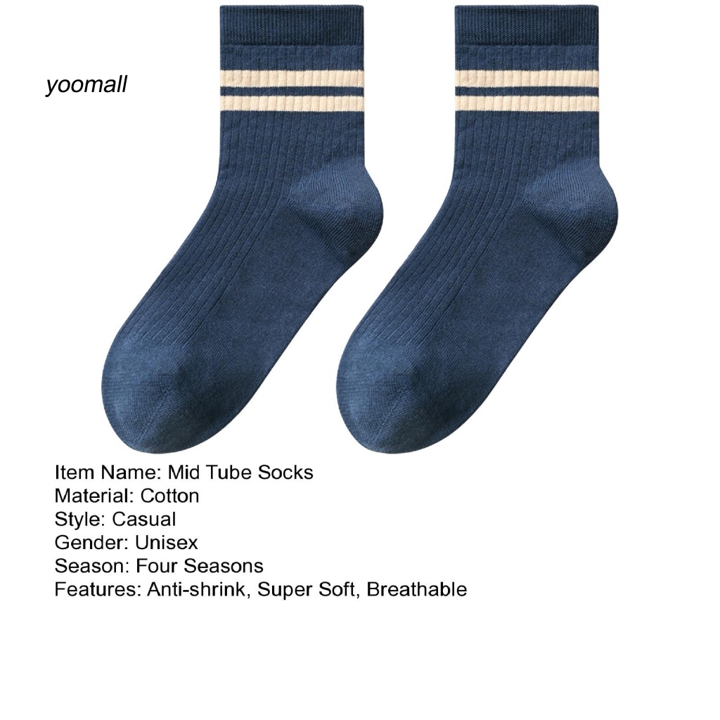 1 Đôi Vớ Mềm Mại Thấm Hút Mồ Hôi Mùa Đông Cho Nữ