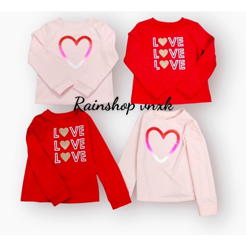 Áo dài Tay Bé Gái Hàng VNXK (size 4/5-14/16t)