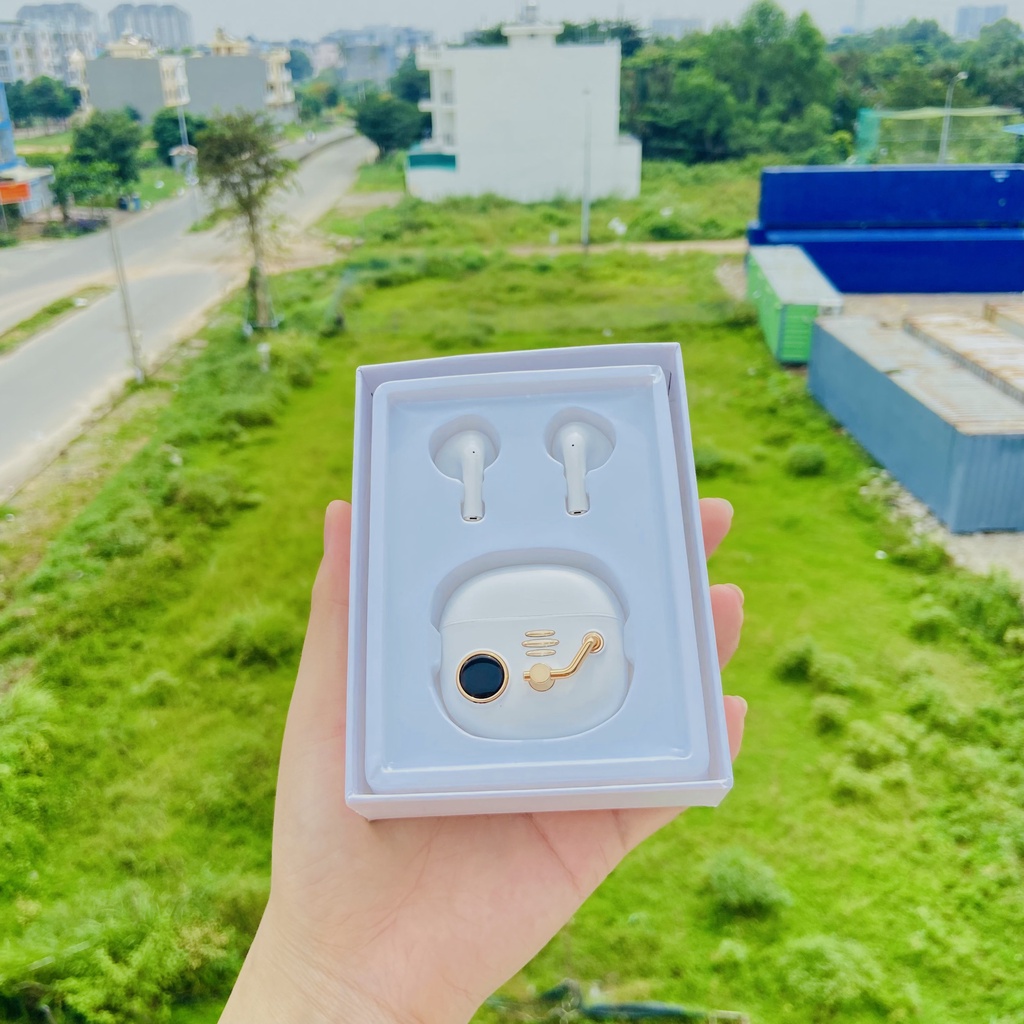 Tai Nghe Không Dây Bluetooth R8 - Tai Nghe Nhét Tai - Phong Cách Retro Độc Đáo - Màu Sắc Ấn Tượng