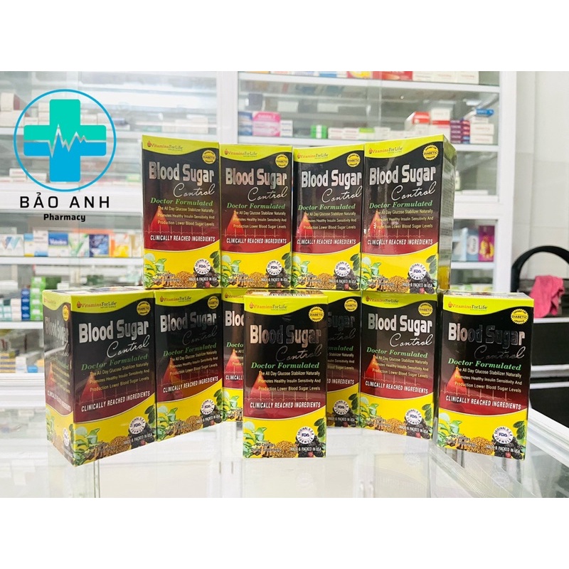 Blood Sugar Control - Viên uống tiểu đường ổn định đường huyết trong máu - Hộp 60 viên