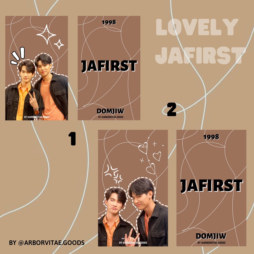 Set Card "Lovely" JaFirst