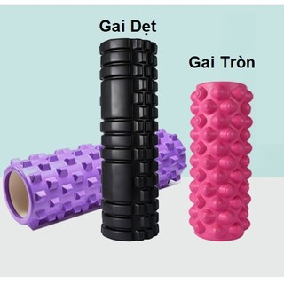 Con lăn foam roller massage cơ thể , giãn cơ , gym , fitness , yoga
