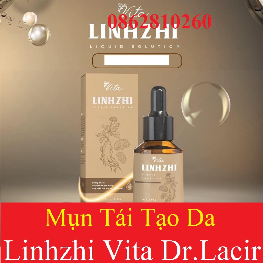 Tái tạo da sâm vita linhzhi drlacir phiên bản mới tích hợp 3in 1giảm mụn,sưng đỏ,nhanh bong