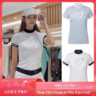 Áo golf nữ cộc tay Master Bunny MBE áo phông co giãn thoáng mát siêu nhẹ AS014