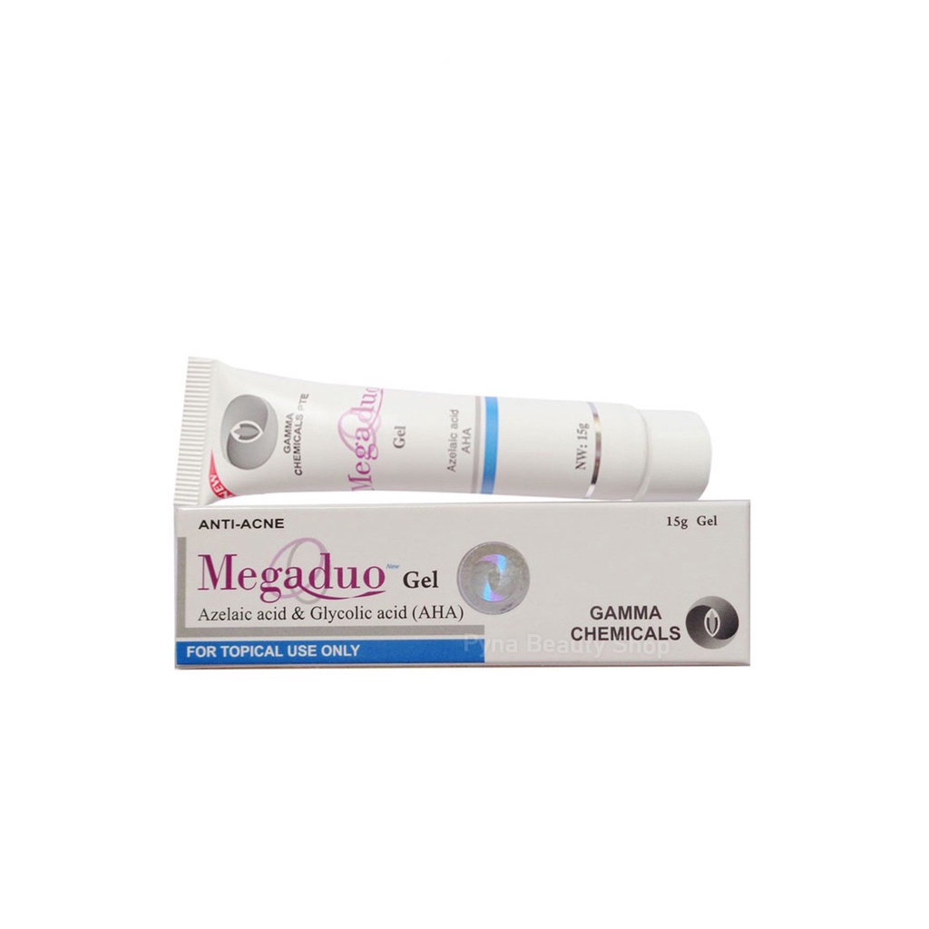 Gel Giảm Mụn Và Vết Thâm MEGADUO,DERMA FORTE Gel 15g Pyna Beauty