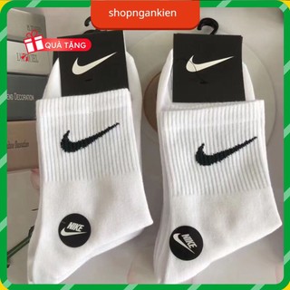 Tất vớ NIKE cổ trung_tôn dáng bàn chân🟡Giá deal sốc💞vớ trắng niker