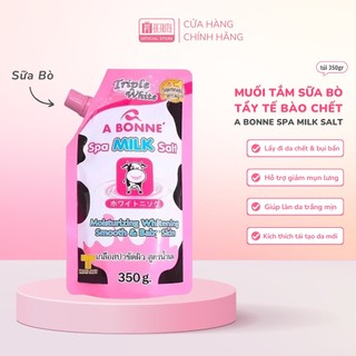 Muối tắm sữa bò, muối bò tẩy tế bào chết A Bonne Spa Milk Salt Thái Lan 350gr