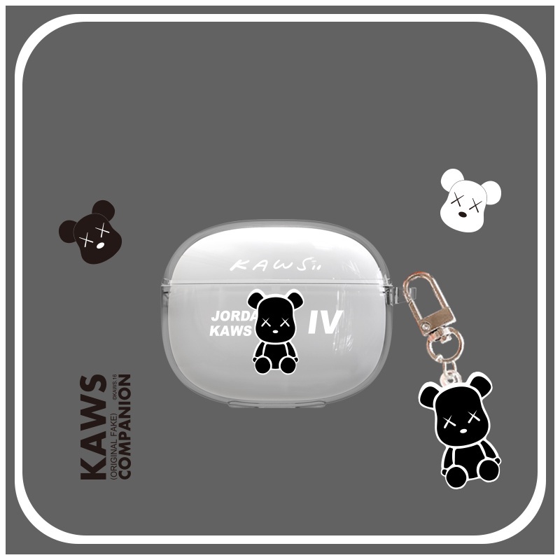 Vỏ Bảo Vệ Hộp Sạc Tai Nghe UGREEN HiTune T3 ANC TWS Bằng TPU Mềm Trong Suốt + Dây Đeo Chống Sốc Đơn Giản