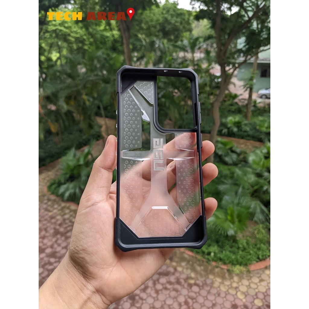 Ốp UAG Monarch Carbon/Plasma ice cho Samsung galaxy S21 Ultra