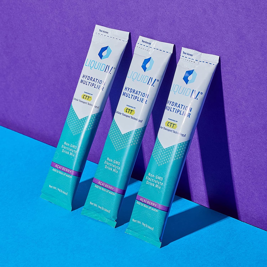 Bột điện giải bán chạy nhất thế giới Liquid IV Hydration Multiplier : Made in USA